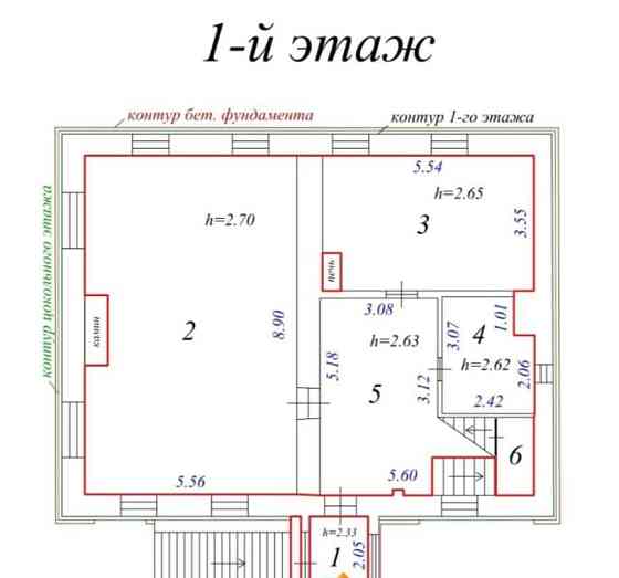Дом, 285 м2, 12 соток, 3 эт. Санкт-Петербург