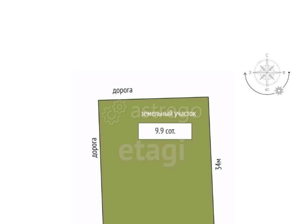 Земельный участок, 9.9 сотки Луховицы - изображение 1