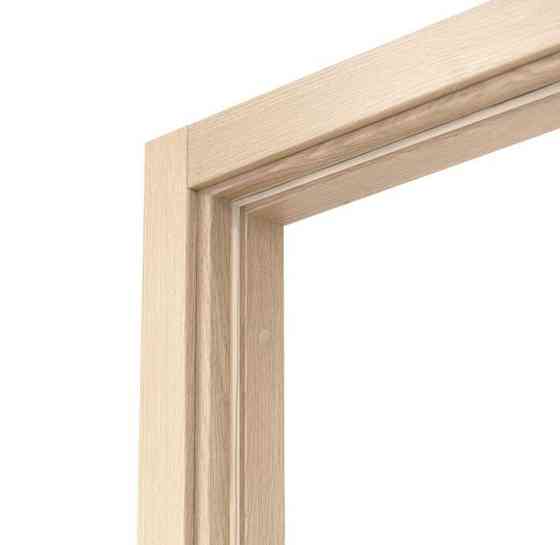 Коробка дверная Олови М9 Беленый дуб экошпон с уплотн. с/п с/ф 32x80 мм Санкт-Петербург