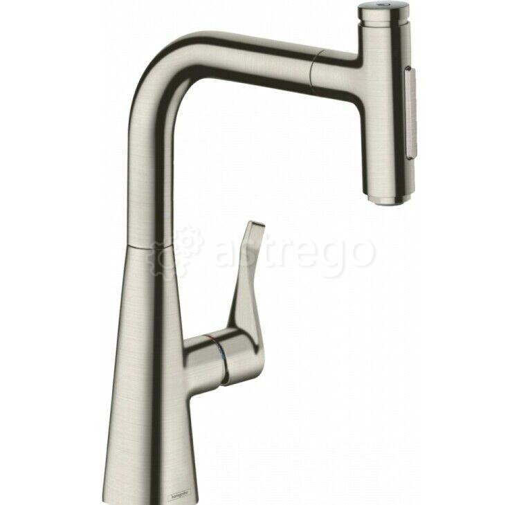 Смеситель для кухни Hansgrohe, Metris Select M71, тип открывания воды - однорычажный 73822800 Москва - изображение 1