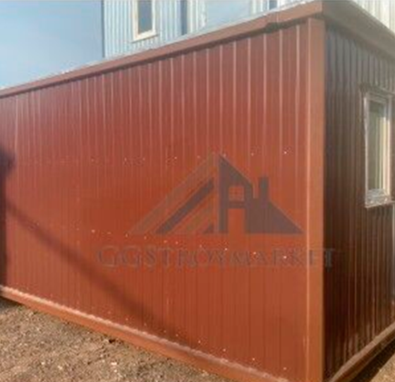 Бытовка сарай утепленная БК-01 6.0х2.4 м GGStroyMarket Москва