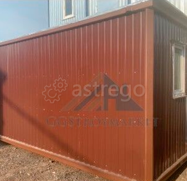 Бытовка сарай утепленная БК-01 6.0х2.4 м GGStroyMarket Москва - изображение 1