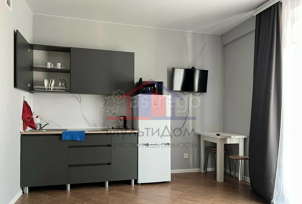 Студия, 34 м2, 4/17 эт. Старый Оскол - изображение 1