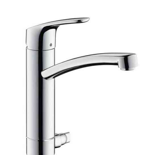 Смеситель для кухни Hansgrohe, Focus M41, с запорным вентилем, тип открывания воды - однорычажный 31 Москва