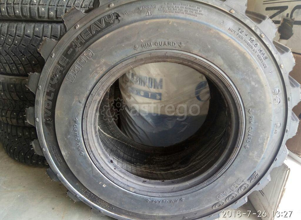 Резина для спецтехники на бобкет VOLTAYRE HEAVY 12x16,5 Саратов - изображение 1