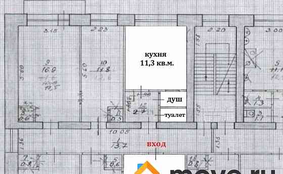 Комната, 13.2 м2, 4/5 эт. Архангельск