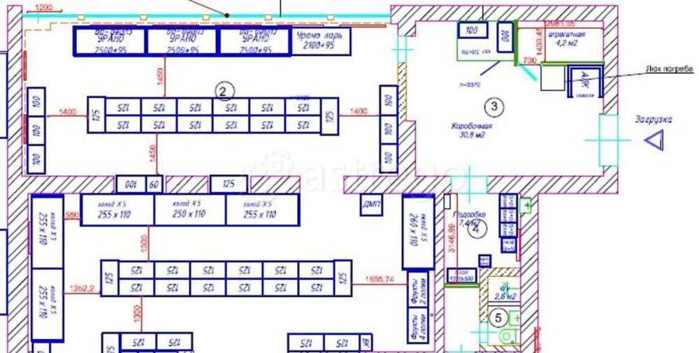 Торговое помещение, 12 м2 Подольск - изображение 3