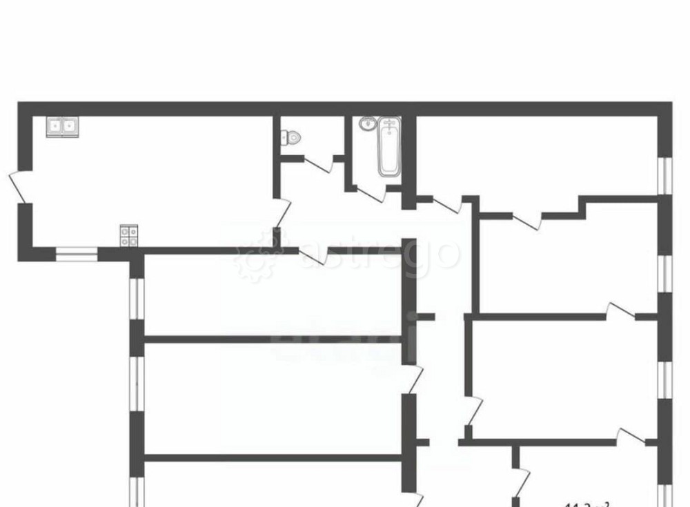 Комната, 14.2 м2, 3/7 эт. Санкт-Петербург - изображение 2