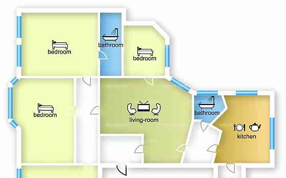 5-комн. квартира, 187 м2, 4/5 эт. Москва
