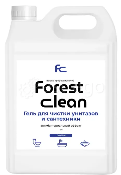 Гель для чистки унитаза (океан), 5 л FOREST CLEAN Краснодар - изображение 1