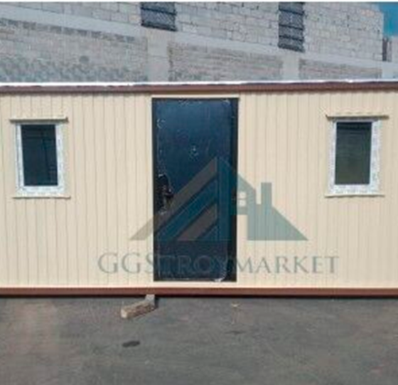 Бытовка металлическая утепленная БК-01 6.0х2.4 м GGStroyMarket, Россия Москва