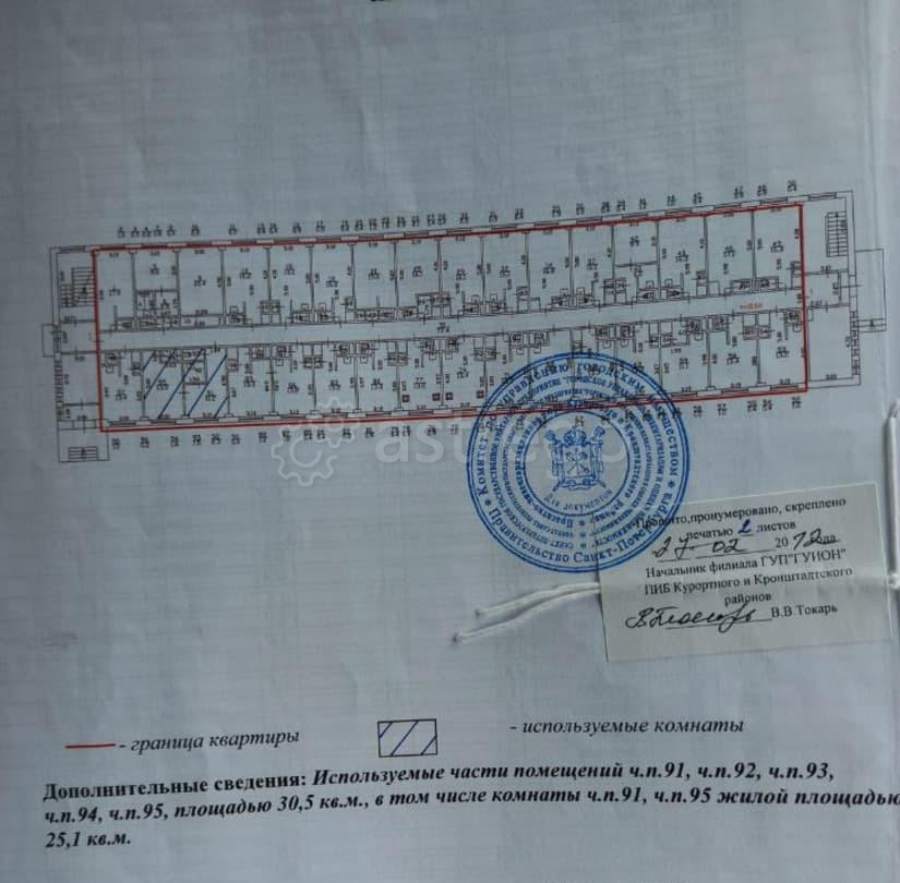 Комната, 31 м2, 1/5 эт. Санкт-Петербург - изображение 2