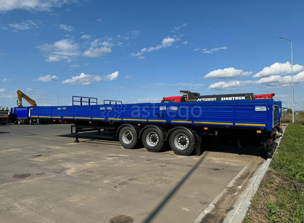 Полуприцеп бортовой МАЗ 975800-2010 трехосный Краснодар - изображение 1