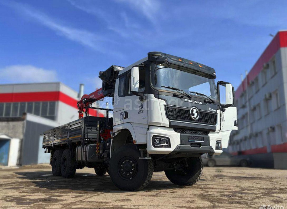Бортовой грузовик Shacman X3000 с КМУ HANGIL SV, 2025 Набережные Челны - изображение 1