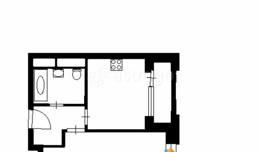 1-комн. квартира, 45 м2, 4/19 эт. Москва - изображение 3
