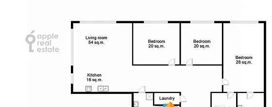 5-комн. квартира, 210 м2, 2/6 эт. Москва