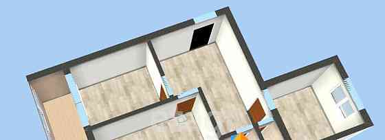 2-комн. квартира, 54 м2, 5/5 эт. Белогорск