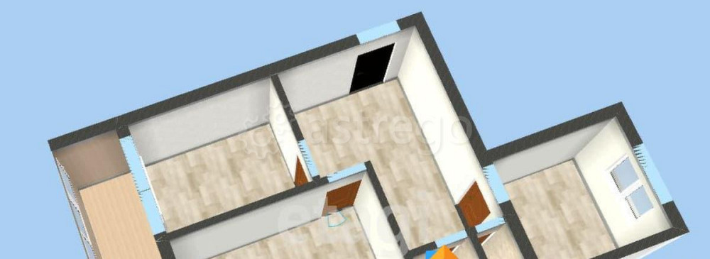 2-комн. квартира, 54 м2, 5/5 эт. Белогорск - изображение 4