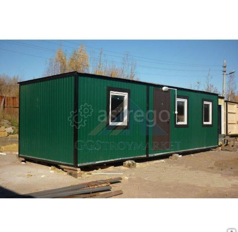 Бытовка дачная БК-06 7х2.4 м с перегородкой, цветная Москва - изображение 1