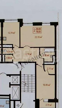 2-комн. квартира, 80 м2, 5/6 эт. Белгород - изображение 4