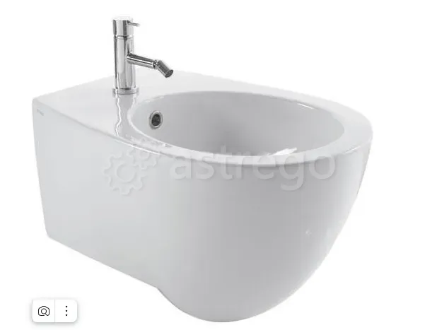 Биде Подвесное GLOBO Bowl+ SBS09.BI с Горизонтальным Выпуском Омск - изображение 1