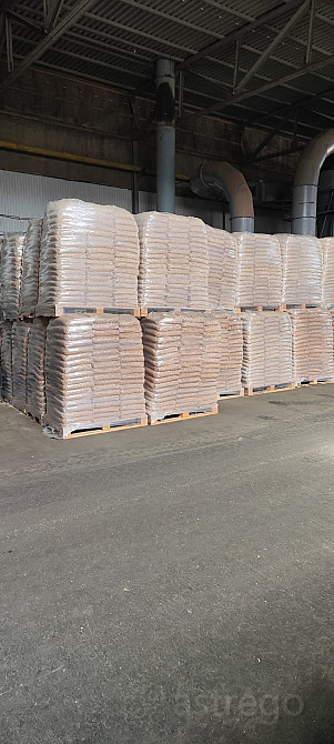 Пеллеты серые 6мм, ель Вязьма - изображение 2