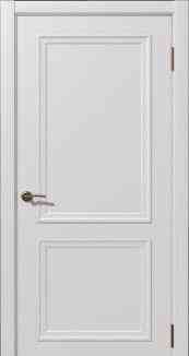 Дверь межкомнатная серия Классик модель Гладкие 600х900 мм покрытие ламинатин, серый Чита