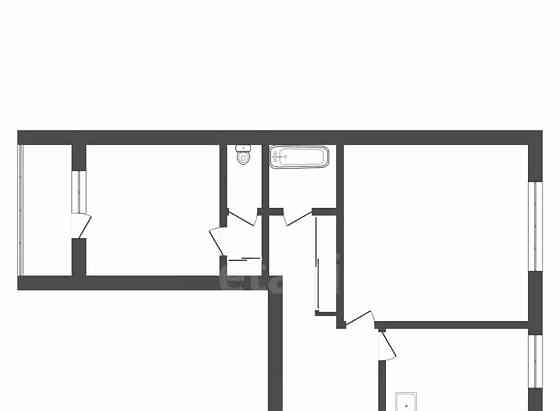 2-комн. квартира, 48.7 м2, 5/5 эт. Зея