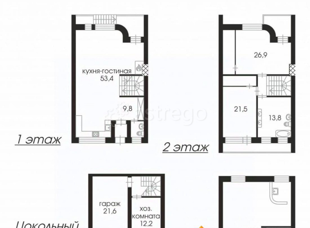 4-комн. квартира, 240 м2, 2/3 эт. Санкт-Петербург - изображение 7
