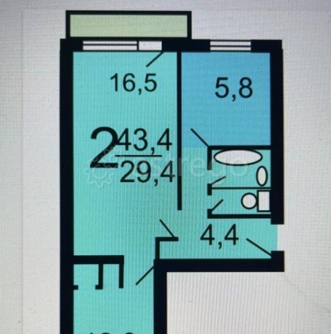 2-комн. квартира, 43.4 м2, 4/5 эт. Котельники - изображение 4