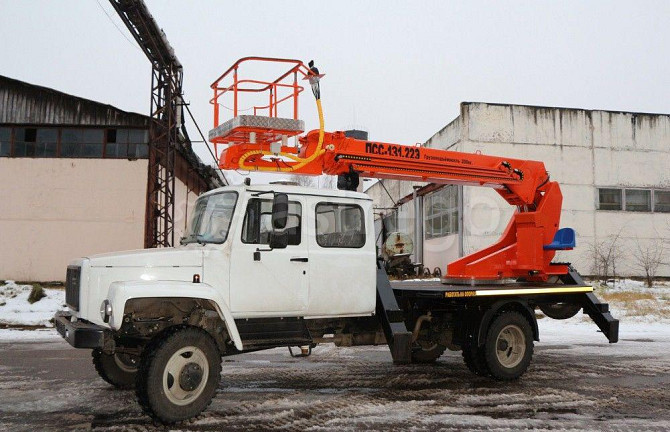Автовышка ПСС-131.22 на шасси ГАЗ 33086 пятиместная кабина ЗЭМЗ Самара - изображение 1