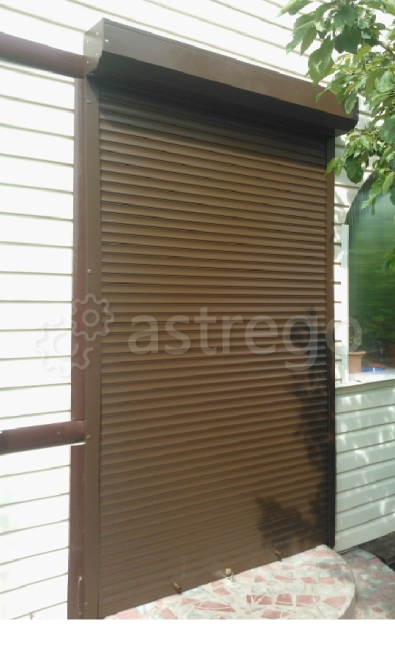 Рольставни на двери стальные пенанаполненные Екатеринбург - изображение 1