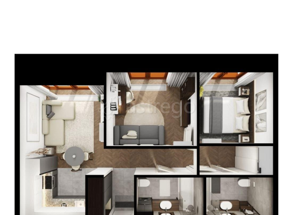 2-комн. квартира, 55 м2, 3/9 эт. Санкт-Петербург - изображение 2