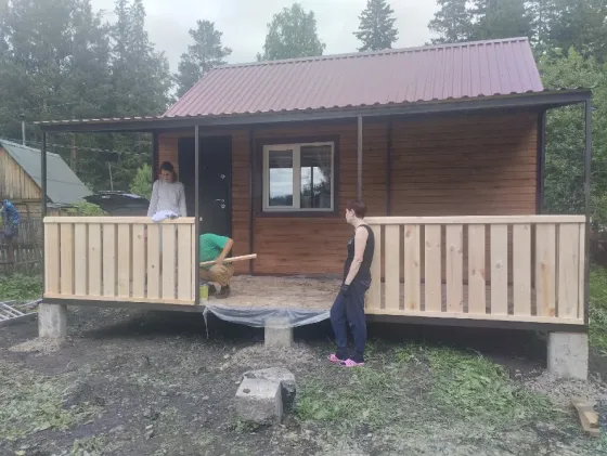 Дом 6м*7м. из модулей для дачи. Красноярск