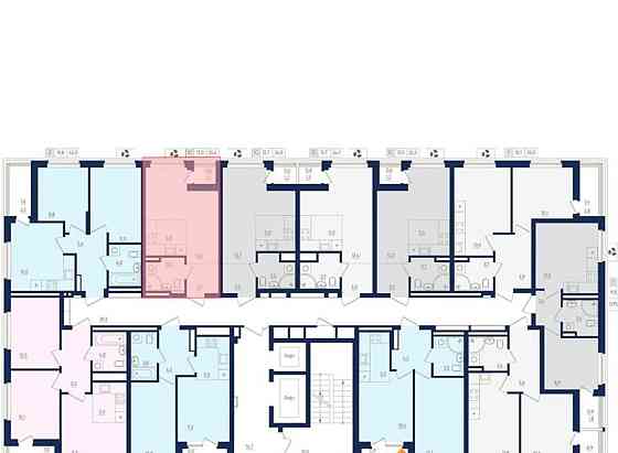 1-комн. квартира, 25.4 м2, 2/22 эт. Уфа