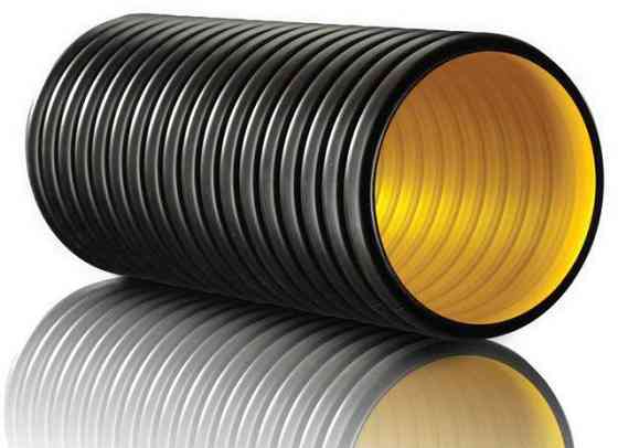 Труба дренажная двухслойная SN8 110 мм ПНД Симферополь