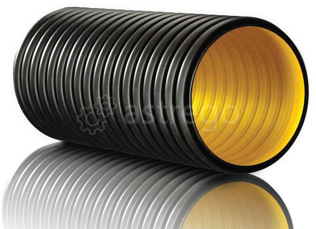 Труба дренажная двухслойная SN8 110 мм ПНД Симферополь - изображение 1