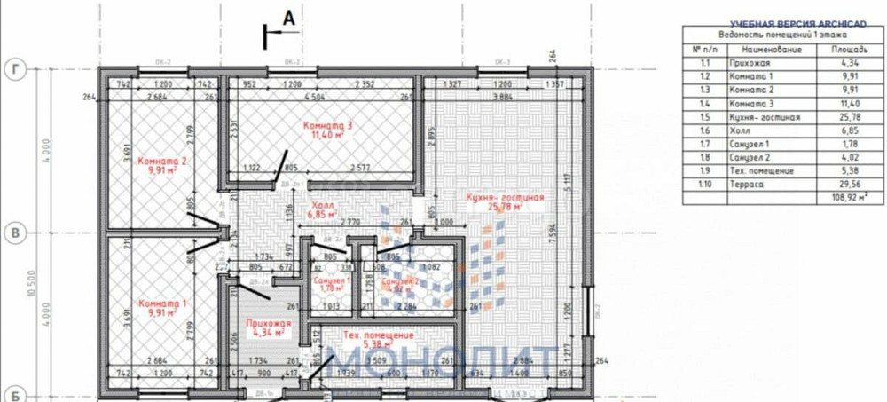 Дом, 116 м2, 4 сотки, 1 эт. Москва - изображение 5