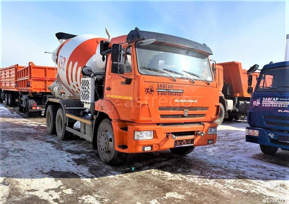 Автобетоносмеситель КАМАЗ 65115, 2024, 839787978599 Набережные Челны - изображение 1