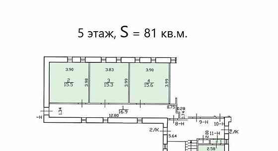 Офис, 568 м2 Санкт-Петербург