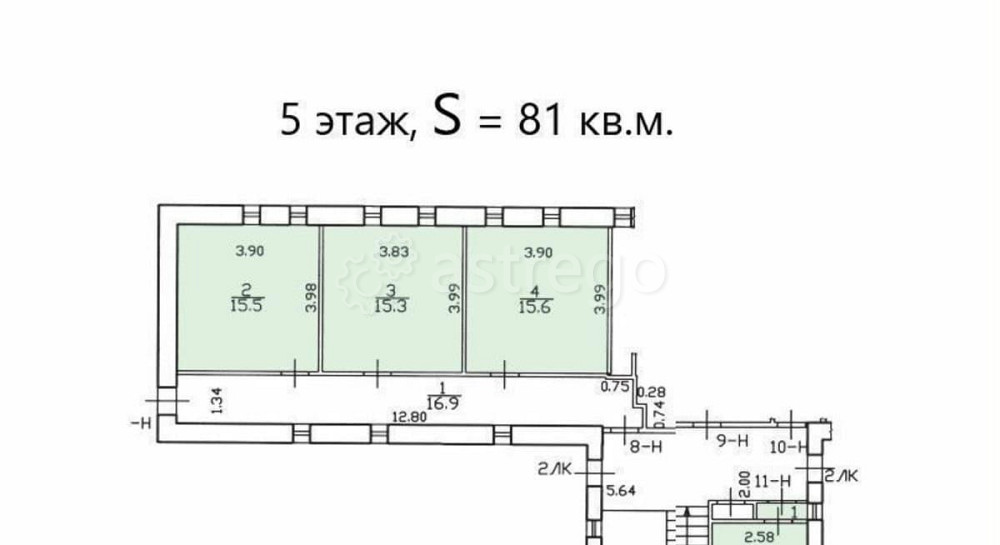 Офис, 568 м2 Санкт-Петербург - изображение 6