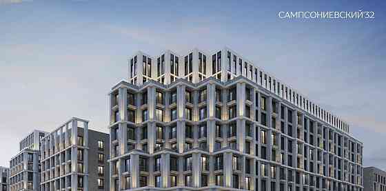 3-комн. квартира, 105.73 м2, 7/10 эт. Санкт-Петербург