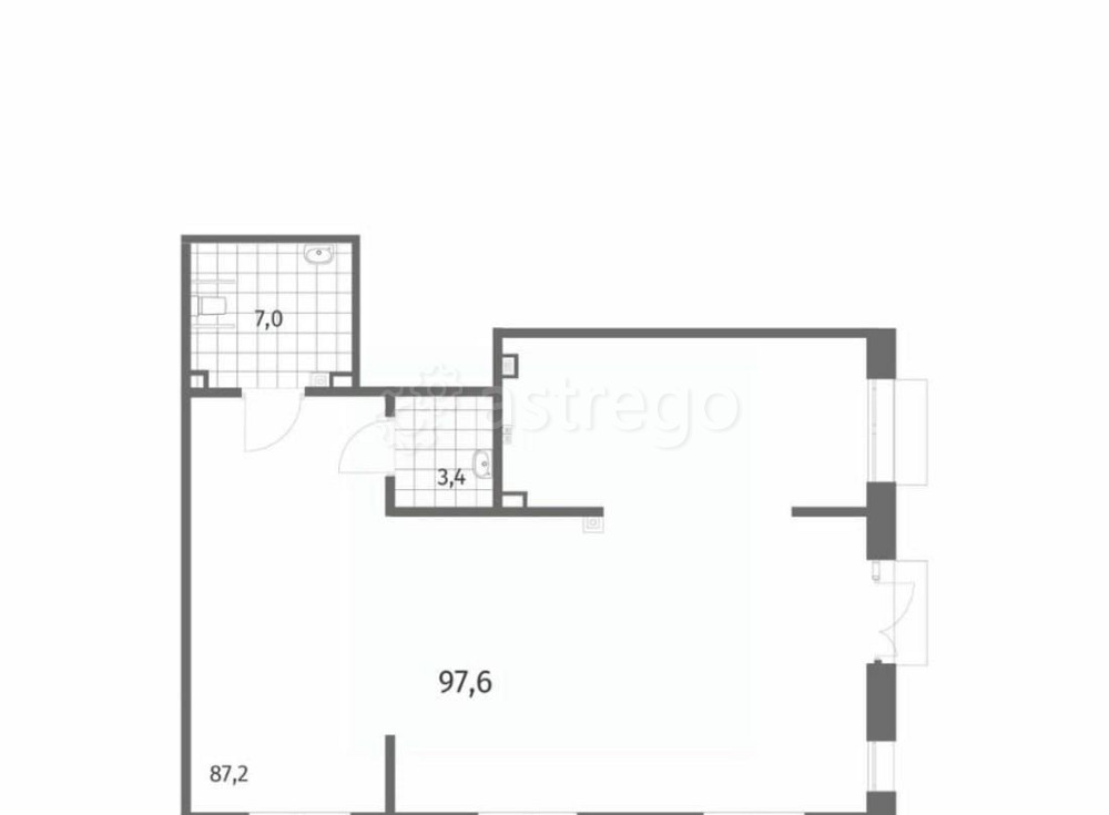 Свободного назначения, 97.6 м2 Санкт-Петербург - изображение 2