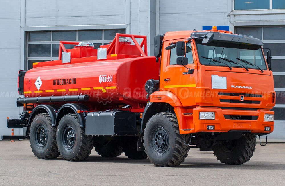 Автотопливозаправщик АТЗ 56142-183027-48 на шасси КАМАЗ-43118-3027-48 Москва - изображение 1