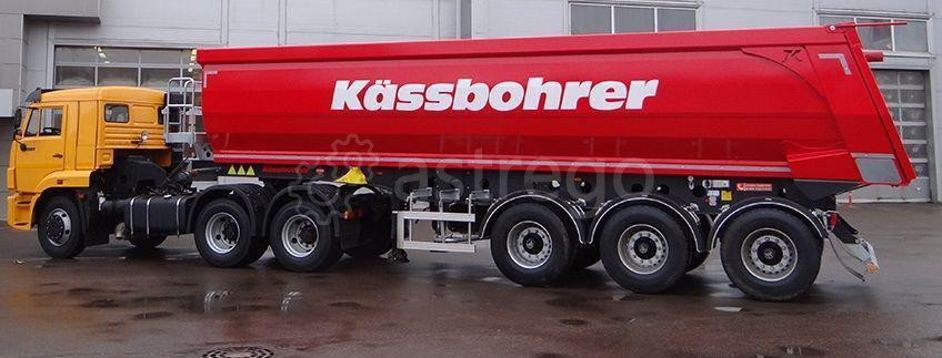 Самосвальный полуприцеп МАЗ Kassbohrer DL 32 м3. Самара - изображение 1