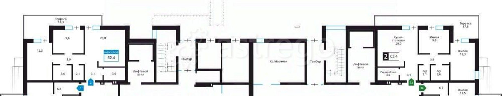 Свободного назначения, 107.9 м2 Красногорск - изображение 4