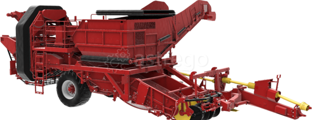 Комбайн картофелеуборочный полуприцепной с боковым подкопом КПБ-2 Красногорск - изображение 1