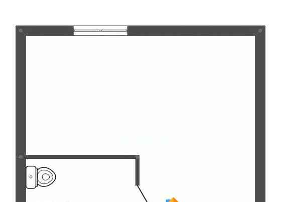 Студия, 23 м2, 1/4 эт. Белогорск