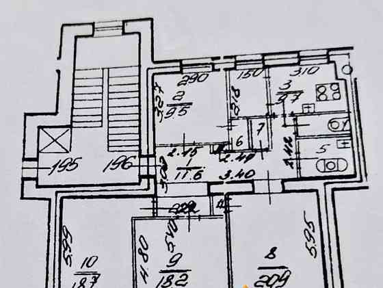 4-комн. квартира, 95.6 м2, 4/6 эт. Санкт-Петербург