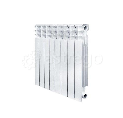 Радиатор алюминиевый Алекорд 500/80 8 секций Новосибирск - изображение 1